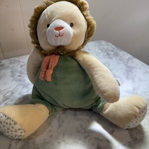 Dodos eat compagnie Plush Lion Toy - Green and Cream